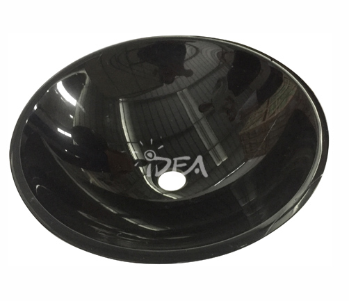 black marquina sink